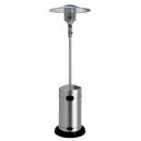 Parasol chauffant inox 